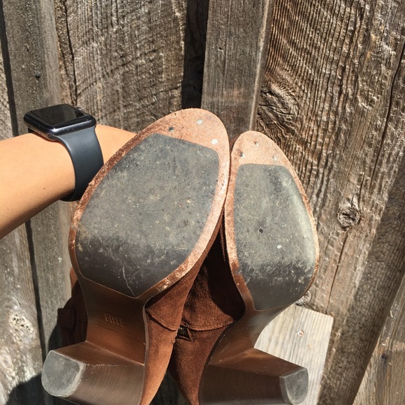 Brown Frye Boots size 7.5 - Picture 4 of 5